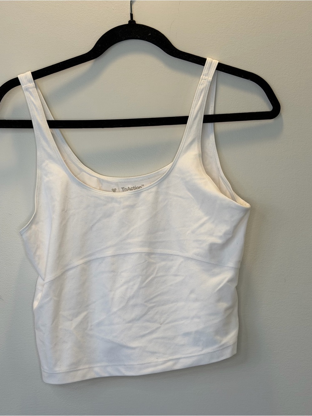 TNAction White Tank Top Crop - Women